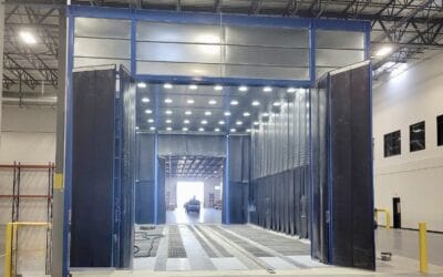 Airblast AFC install JTS blast and spray facility